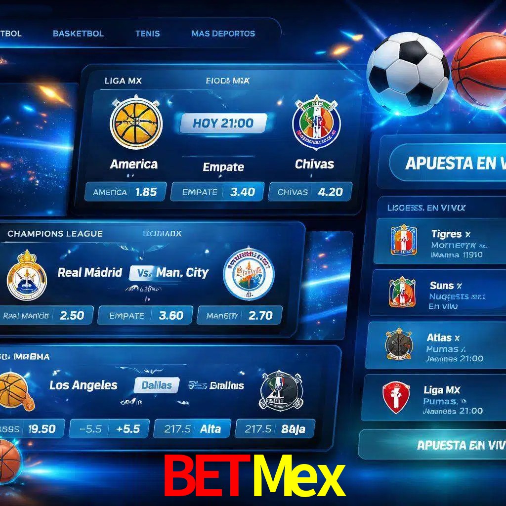 Mercados de apuestas deportivas BetMex para jugadores en México