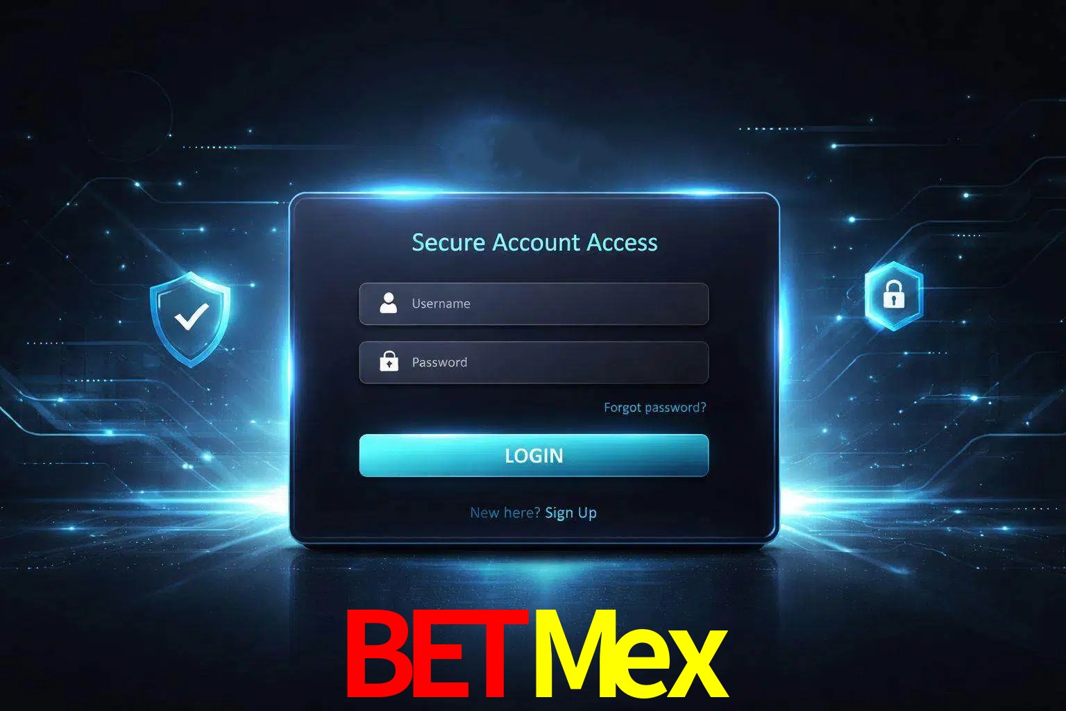Pantalla de inicio de sesión de cuenta BetMex para usuarios en México