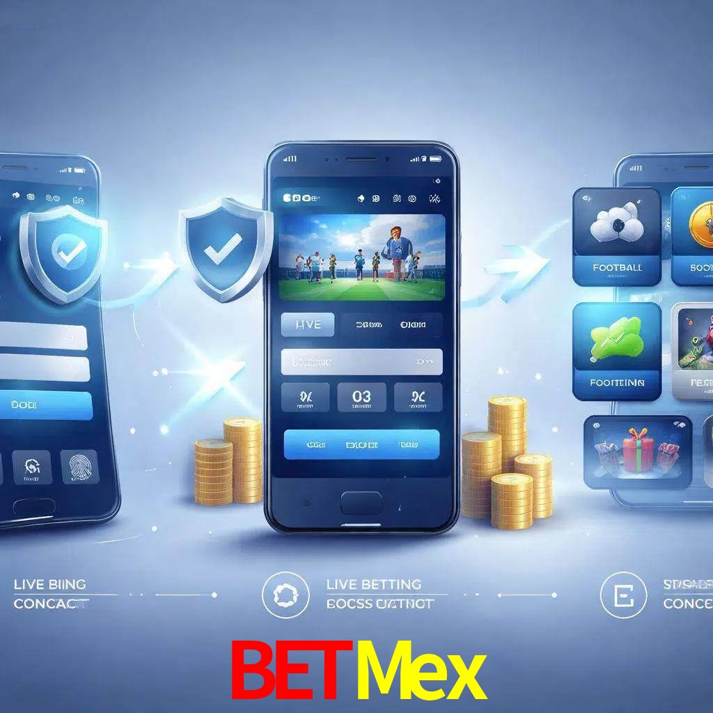 Pasos de acceso a la app BetMex en pantalla de teléfono móvil